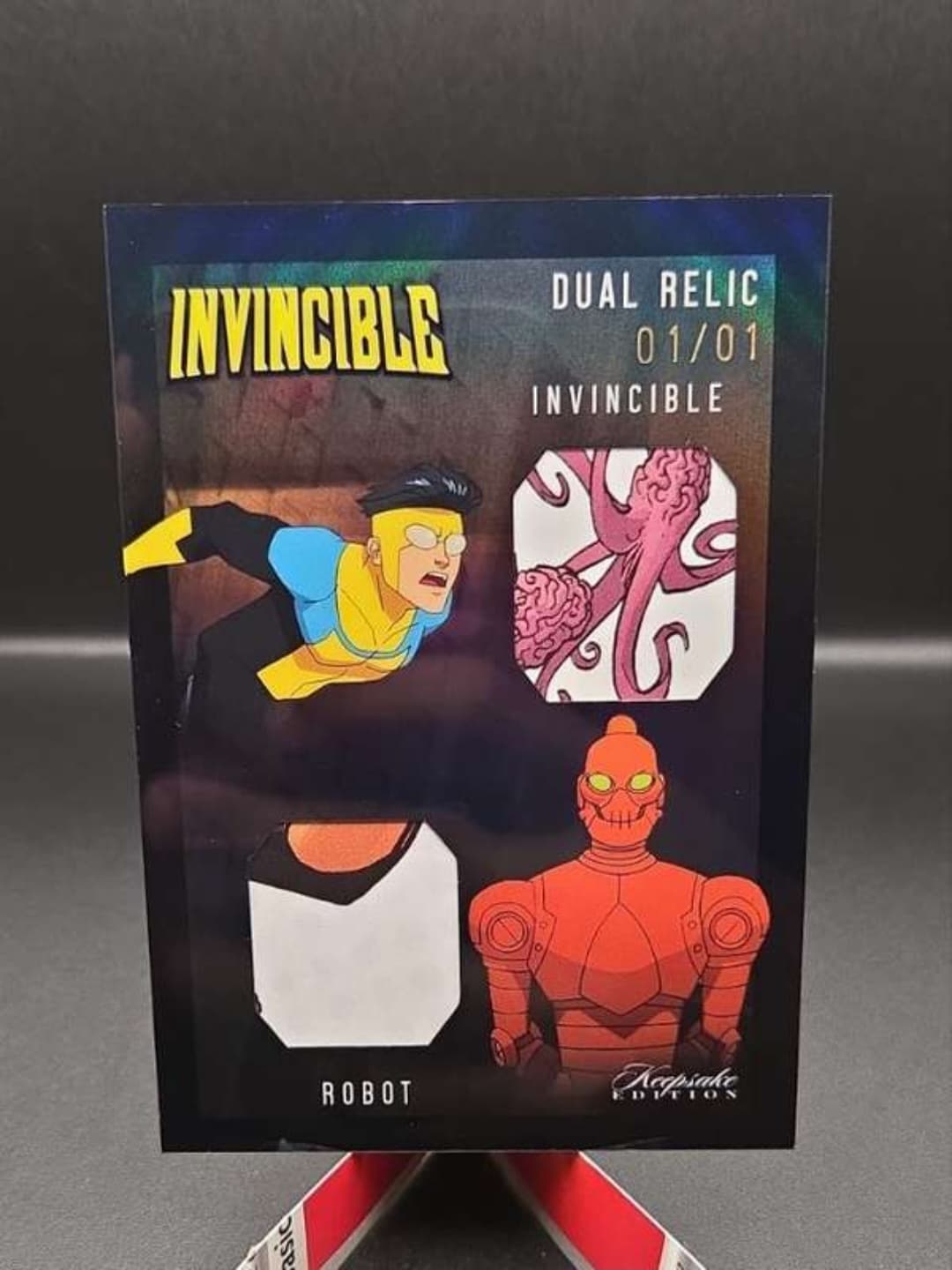 2025 Invincible Holo Invincible/Robot Dual Relic 1/1 #502